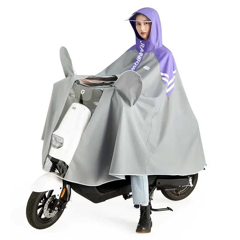 

Electric motorcycle raincoat for men and women 2023 new full body rainstorm proof raincoat for adults