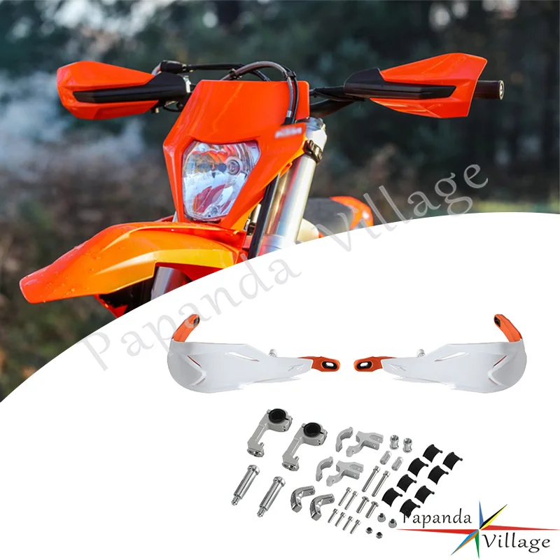 

For SX SXF EXC XC XCW EXC-F MX 125 250 300 350 450 500 525 530 Dirt Bike Motocross Hand Guards Fitting Kit Handlebar Protection