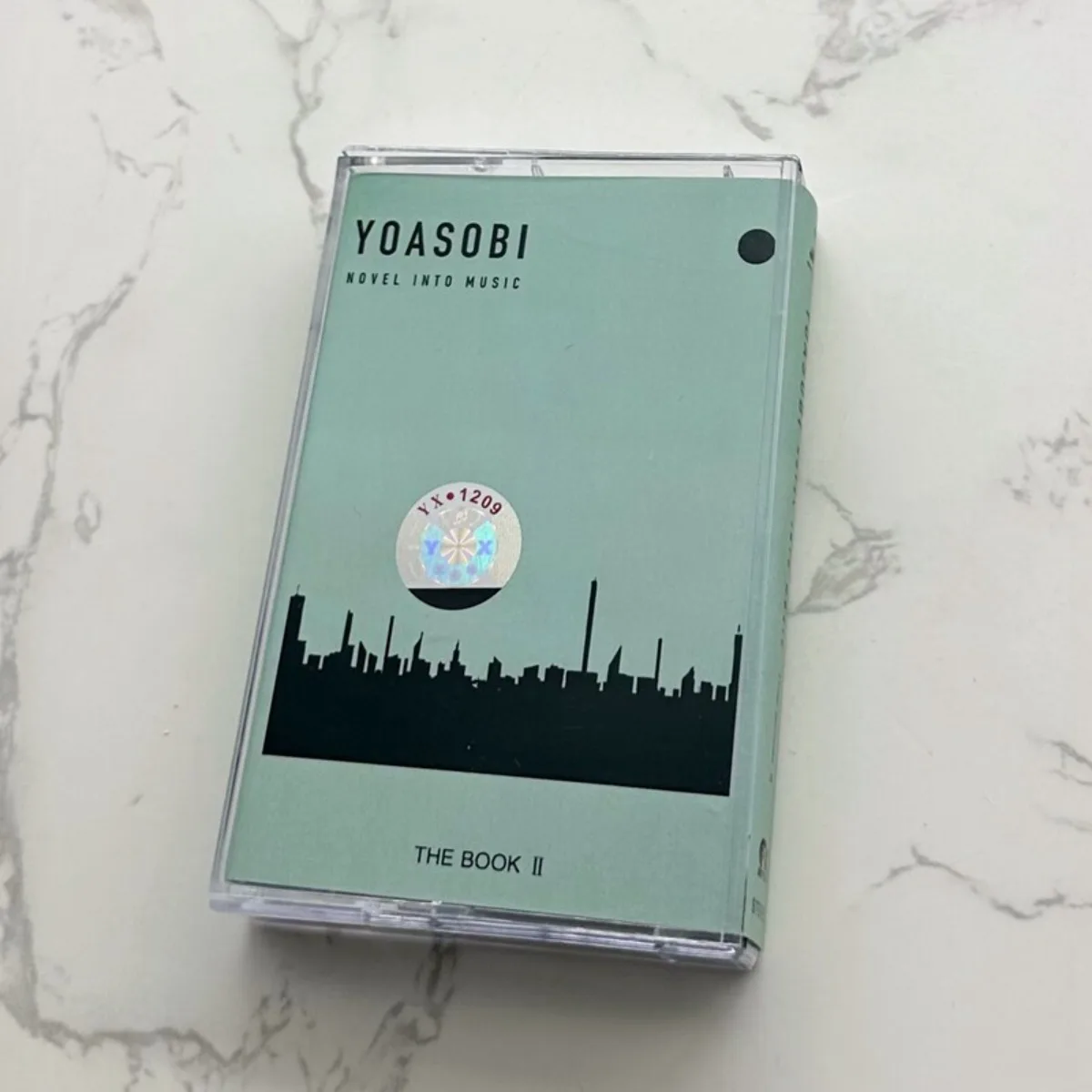 

YOASOBI THE BOOK 2 Vocal Cassette Tape Japanese Anime Related Pop Songs Music Collection for Enthusiasts