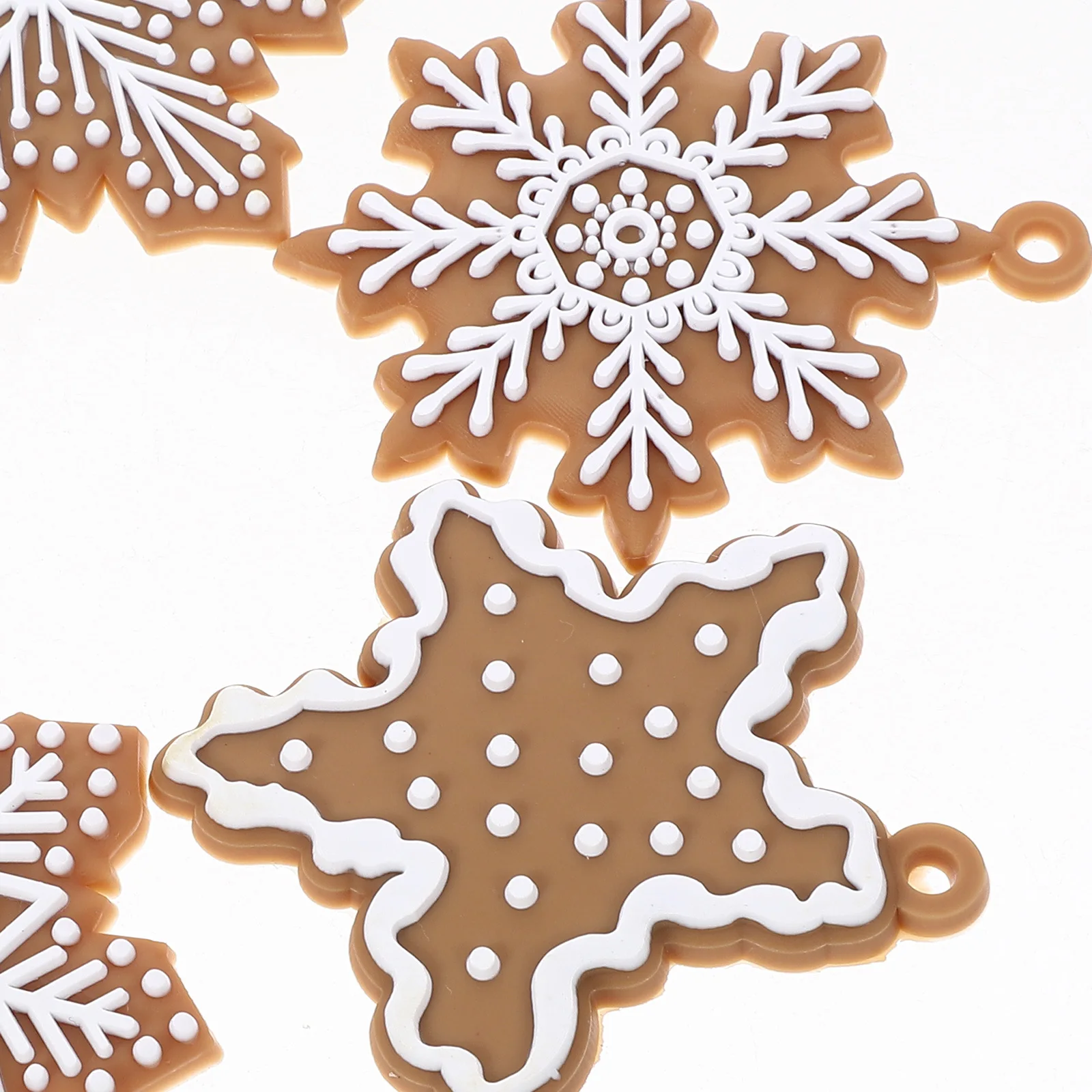 

20Pcs Christmas Tree Hanging Snowflake Xmas Pendant Ornaments Xmas Party Decorations Hanging Decor Christmas Snowflake Pendant