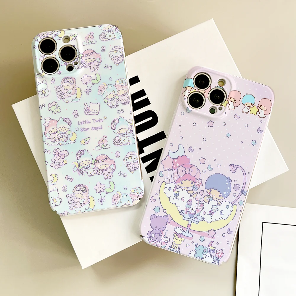 

Cute L-Little T-Twin S-Stars phone case FUNDA For Samsung A07 A17 A06 S25 S24 S23 4G 5G Back Cover Hard cover Film shell