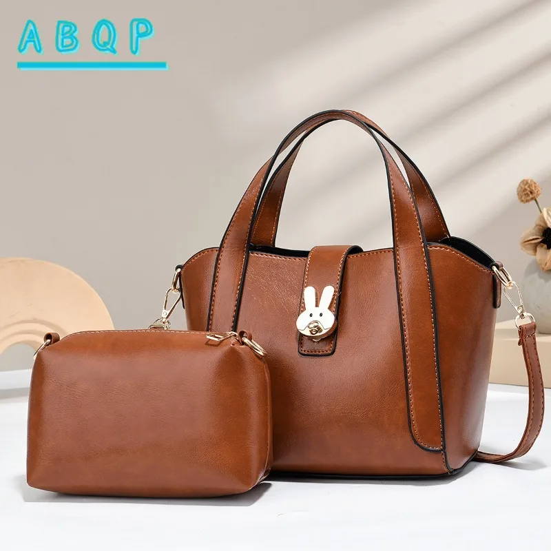 Women's Handbag Luxury Brand 2-piece Set Women's Shoulder Messenger Bag Large Capacity Fashion Casual Women's Bag High Quality