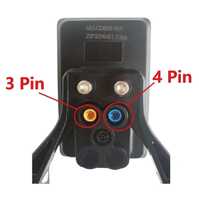 48V Dashboard Electric Scooter LCD Display Digital Meter with Switch Throttle for S Electric Scooter-FABY