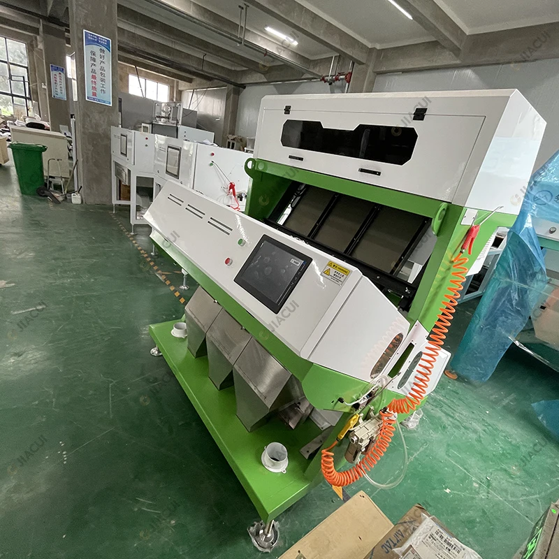 Intelligent 3-Channel Optical Seed Color Sorter Watermelon and Red Melon Seed Sorting Machine