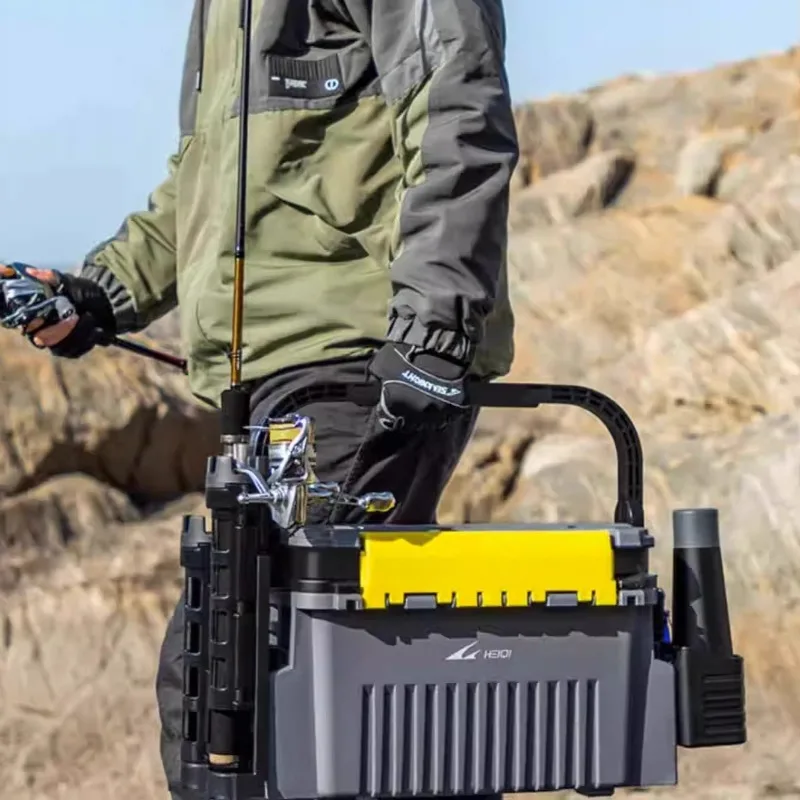 

Lightweight Fishing Tackle Boxes Large Capacity Thickened Fishing Tackle Boxes Multifunctional Hiking Camping Outdoor Tools