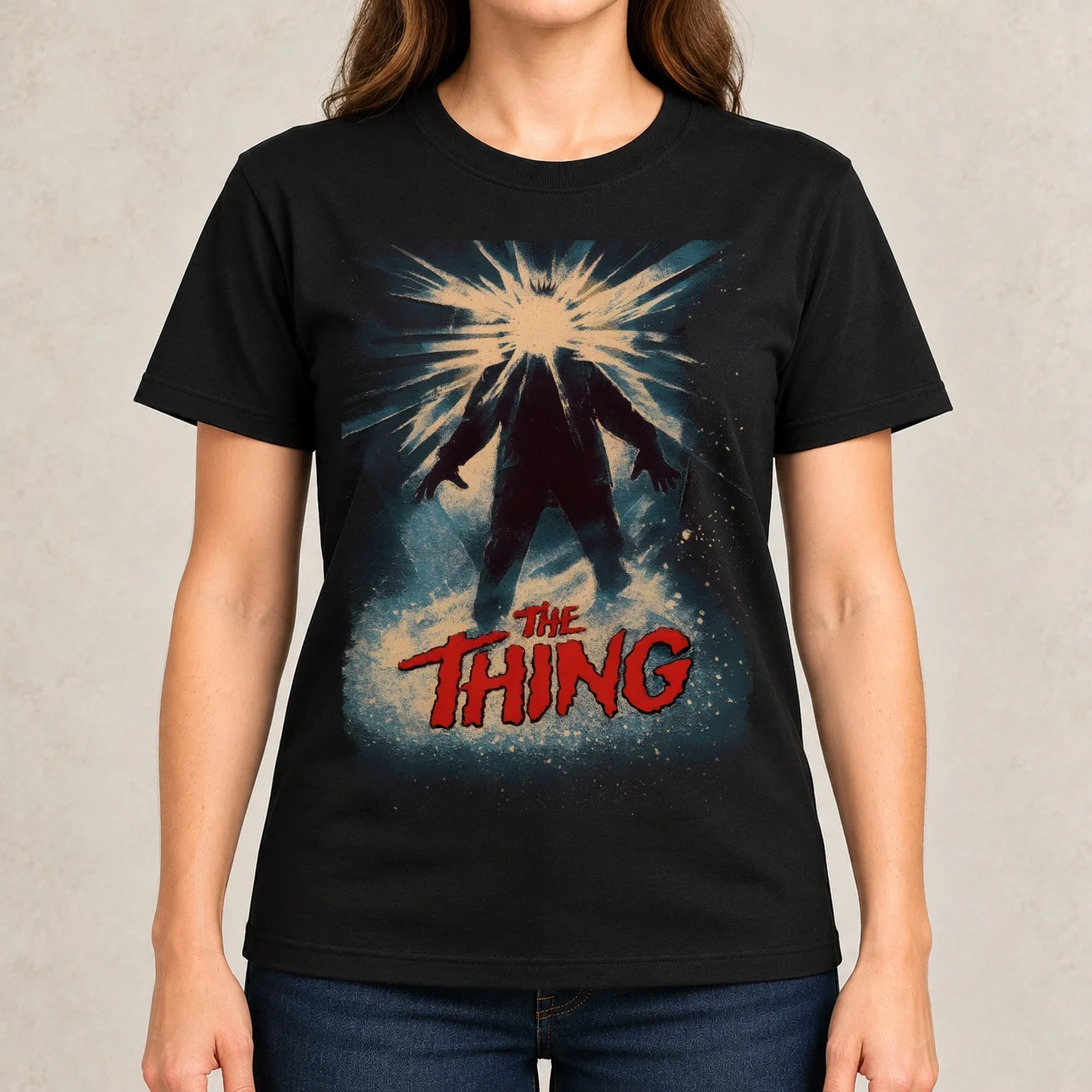 The Thing Movie Women T-Shirt heavyweights shirts graphic tees aesthetic clothes Women's t-shirt