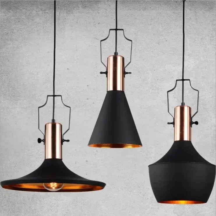 

Nordic retro American ABC musical instrument lamp Iron Art Pedant lamp creative bar restaurant bar hot pot shop bell Chandelier