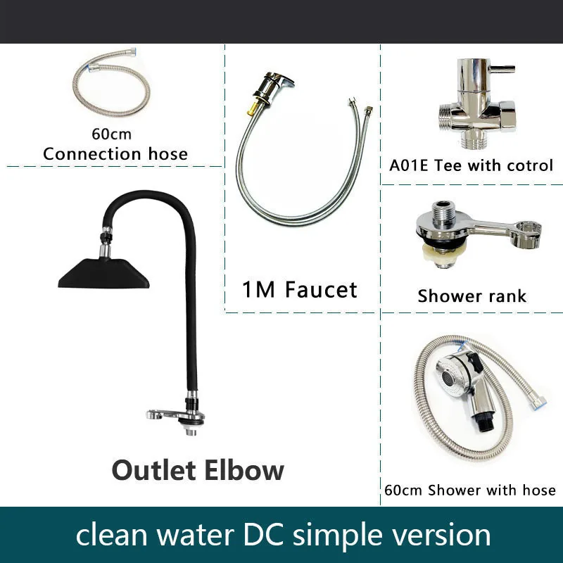 Waterfall Shower for New Shampoo Bed, Water Circulation Massage Accessories for Hair Washing Bed