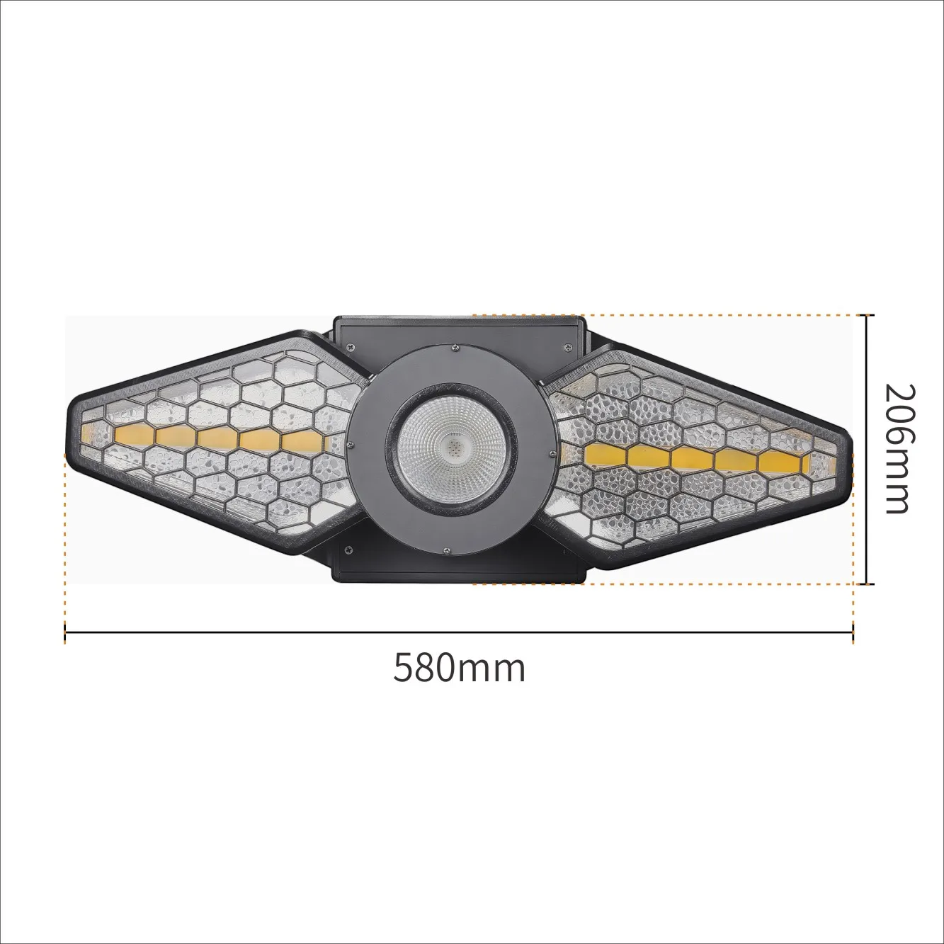 

New DMX Controlled 200W LED RGB Two Leaf Retro Light Versatile Background Effect Illumination for Enhanced Atmospheric