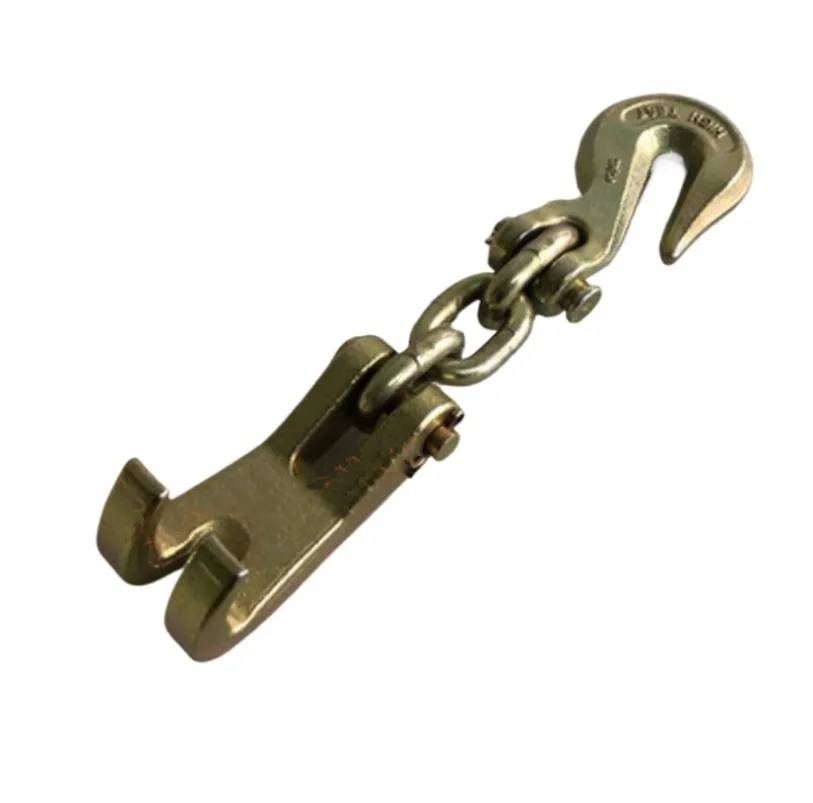 Durable Link Double Hook Self-Tightening Clamp Auto Car Body Repair Pull Clamp Equipment Frame Back Pulling Collision Repair