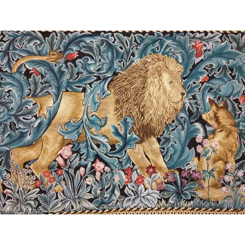82x140cm home restaurant special art decor wall decoration lion king tapestry Abstract jacquard hangings tapestry art  tapestry