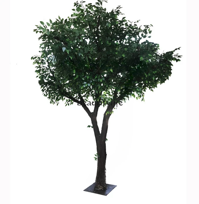 

Simulation Banyan Tree Large Plant Hotel Mall Props Show Window Decoration Landscaping