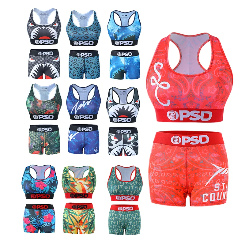 

Women's Sport Briefs Set Mid-Rise Antibacterial Underwear for Yoga Gym Travel Individually Wrapped S-XXL