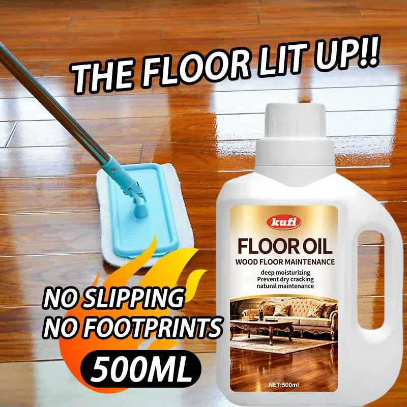 500ml Wood Polish Wax for Floors Wardrobes, Polishes Wood, Enriches Color, Boosts Gloss Durability