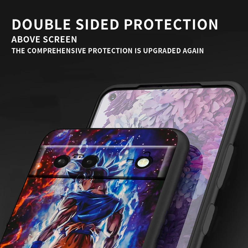 D-dragon Ball Z casing ponsel Anime g-goku untuk Google Pixel 8 7 6 Pro 6A 5A 5 4 4A XL 5G cangkang lunak penutup Fundas Coque Capa