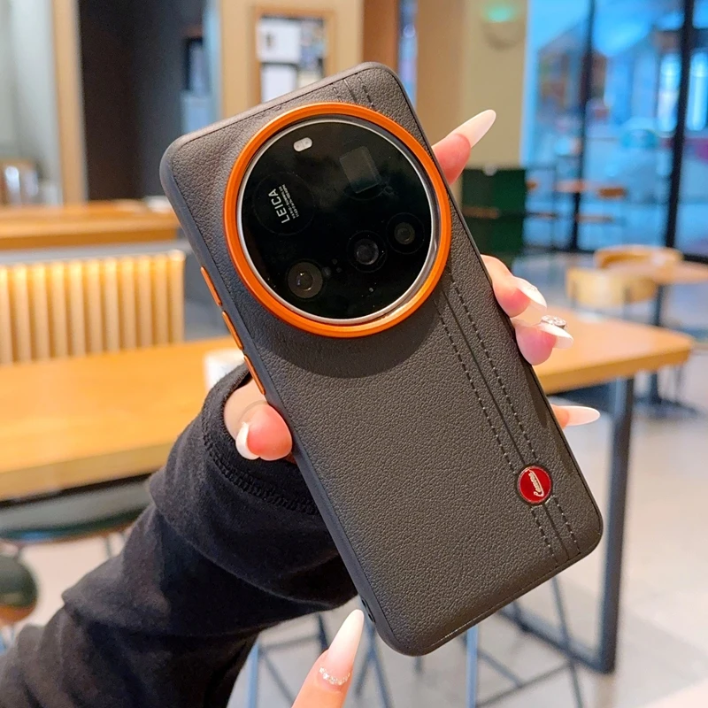 Für Xiaomi Mi 17 Ultra Hülle Luxuriöse Harte PU-Leder Stoßfeste Schutzhülle Für Xiaomi Mi 17 15 14 Ultra Handyhülle