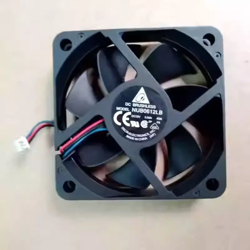 silent quiet low noise cooling fan for delta NUB0612LB BP34 DC 12V 0.08A 60x60x15mm Server Square cooler