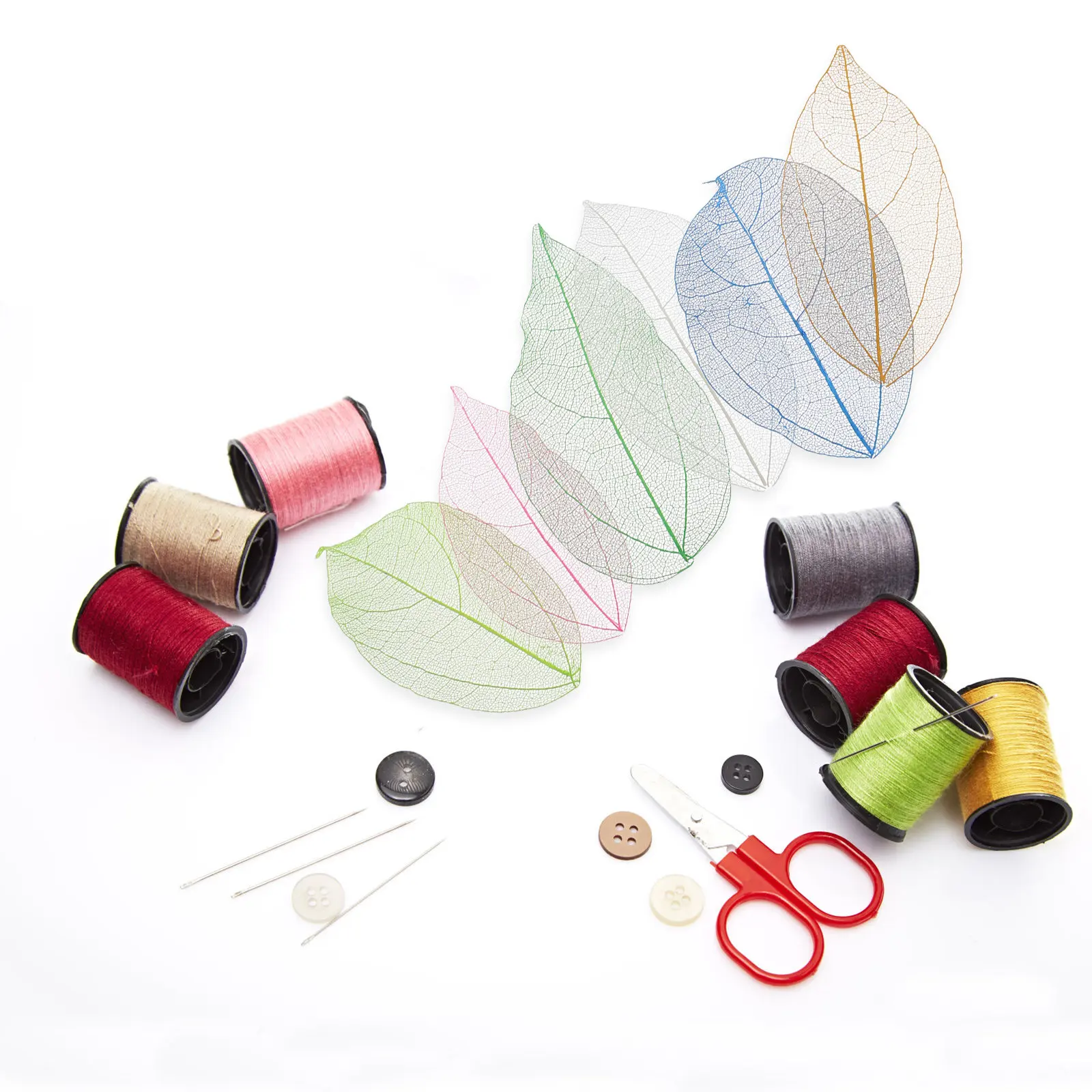 72Pcs Artificial Leaves Decoration High Quality Resin Simulation Leaves DIY Supplies for Home Party Photo Props Handicraft