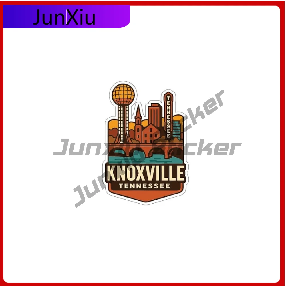 

Knoxville Tennessee Travel Vinyl Sticker Waterproof Occlusion Scratch Decals Bottle Motocross Bumper Window Phone Trunk Funny