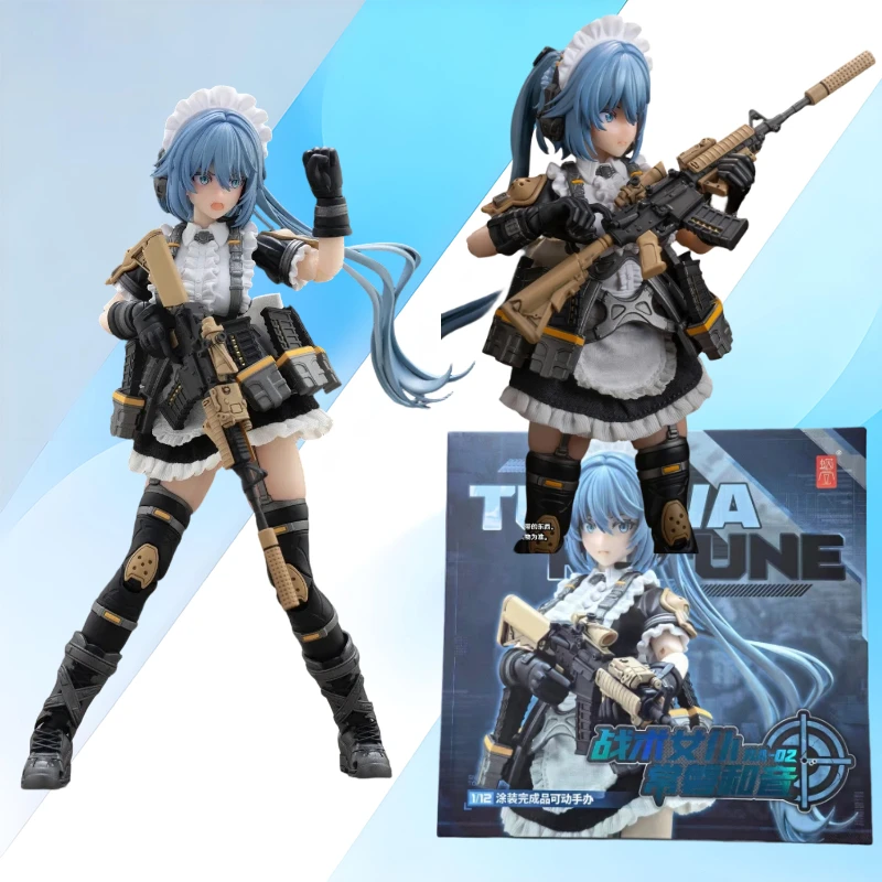 

In Stock Snail Shell RA-02 Tactical Maid Kazuo Tobashi 1/12 Movable Figure Collection Doll Ornaments Assembly Model Toy