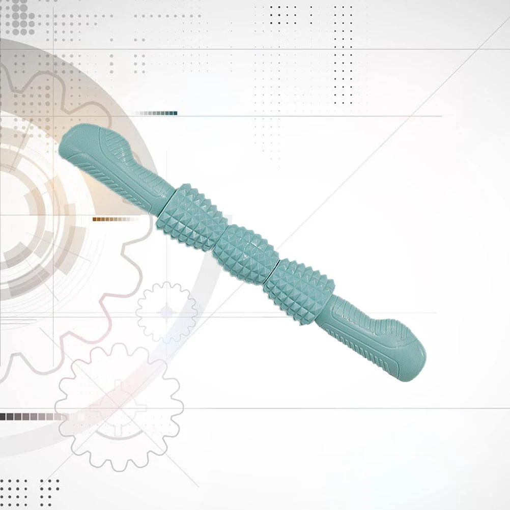 

Массажный ролик для тела, три шарика, ролик для мышц, эффективный миофасциальный инструмент для облегчения боли в мышцах для фитнеса, йоги, ног