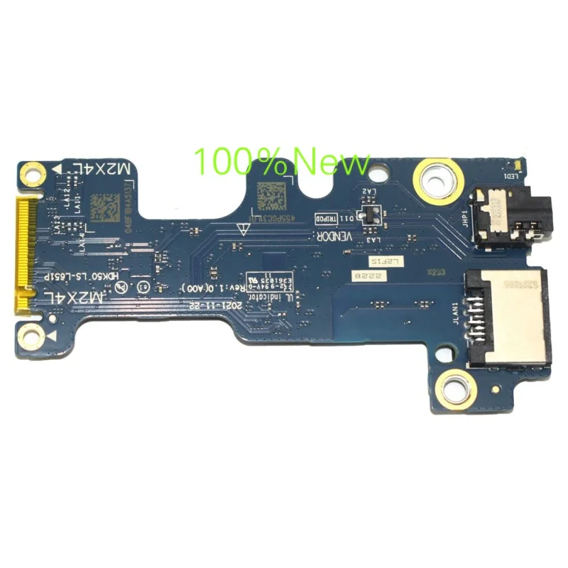 

New For Dell G16 7620 G15 5520 5521 Lan Board HDK50 LS-L651P 59G8M 059G8M