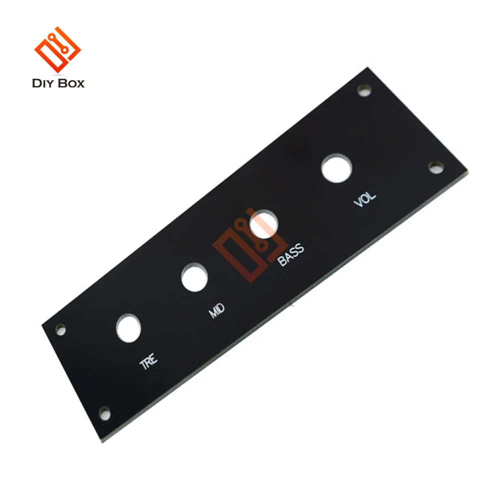 11.9x3.6cm RCA Terminal Wall Panel Plate Input Phono Chassis Socket Audio Adapter for NE5532 Active Tone Board Companion Panel