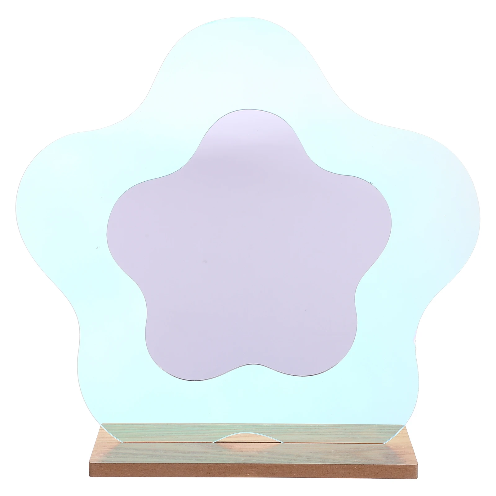 

Stylish Irregular For Desktop Decorative Tabletop Simple Makeup Mirror Creative Makeup Mirror Practical Decorative