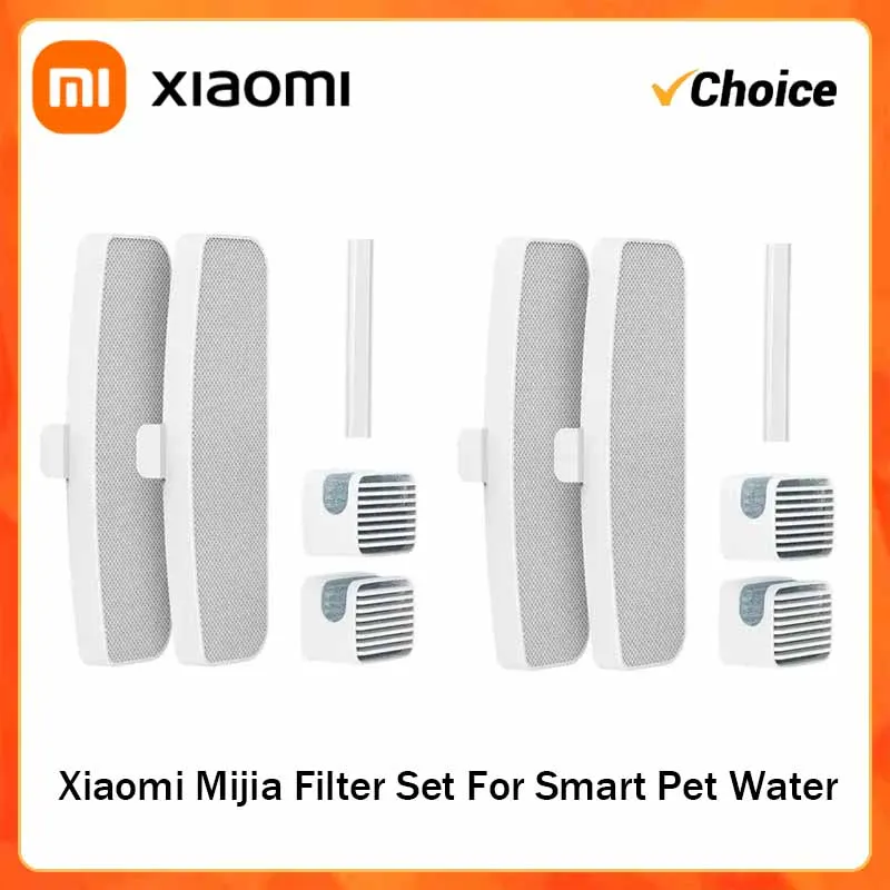 

Xiaomi Mijia Filter Set For Smart Pet Water Dispenser Drinking Fountain Automatic Silent Water Dispenser Sterilization Filter