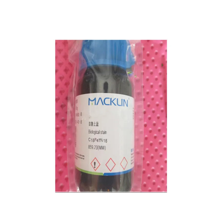 Biological stain CAS 14038-43-8 prussian blue material BS scientific research reagent For Laboratory