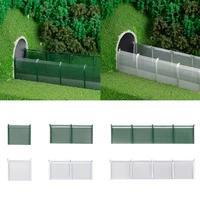 Miniature Fence Model Fence Barriers Net For Model Racing Fence Micro Landscape Fence Sand Table Fence DIY Model Accessories