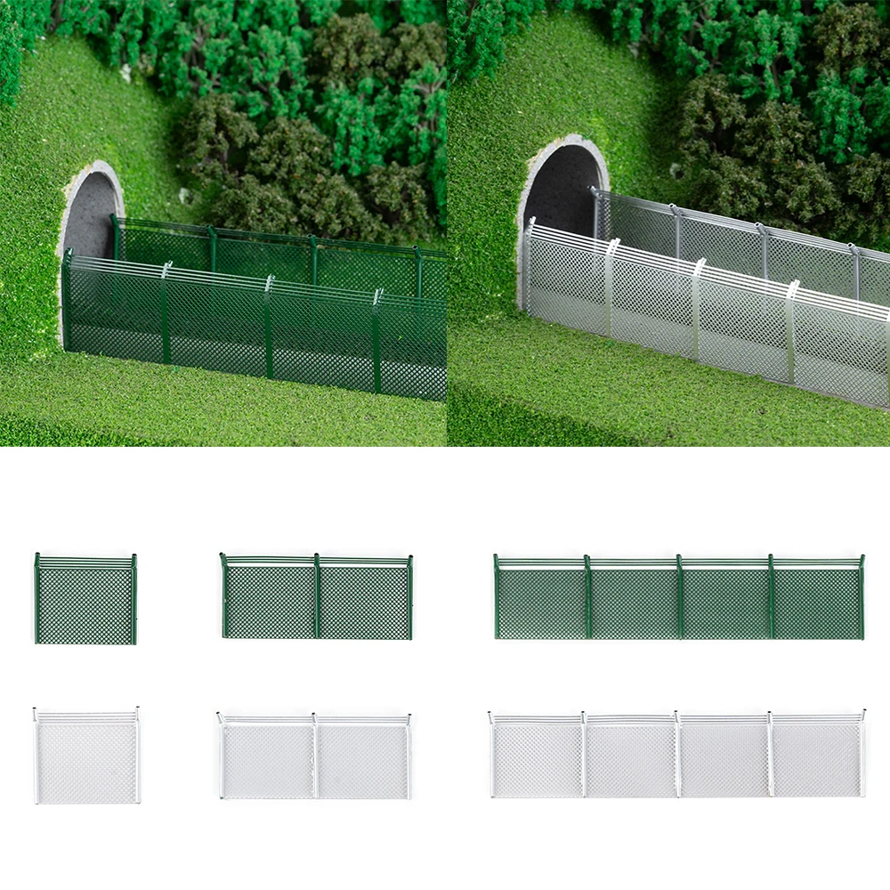 Miniature Fence Model Fence Barriers Net For Model Racing Fence Micro Landscape Fence Sand Table Fence DIY Model Accessories