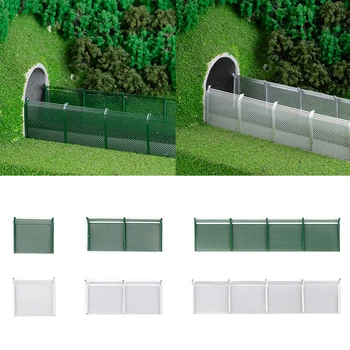 Miniature Fence Model Fence Barriers Net For Model Racing Fence Micro Landscape Fence Sand Table Fence DIY Model Accessories