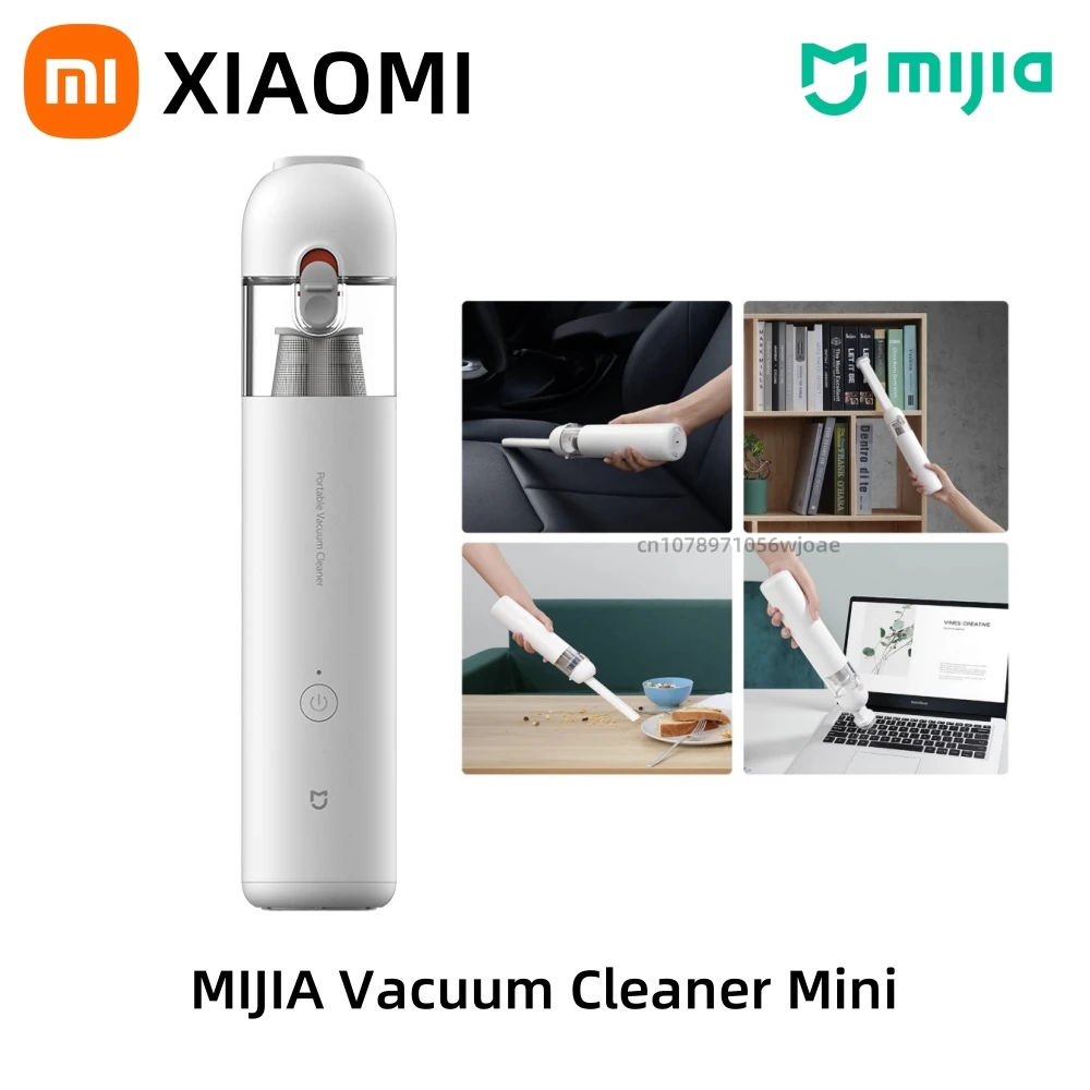 

XIAOMI MIJIA Handheld Wireless Vacuum Cleaner,13KPa Suction,For Home Car Cordless Portable Vacuum Cleaner,Max battery life 30min