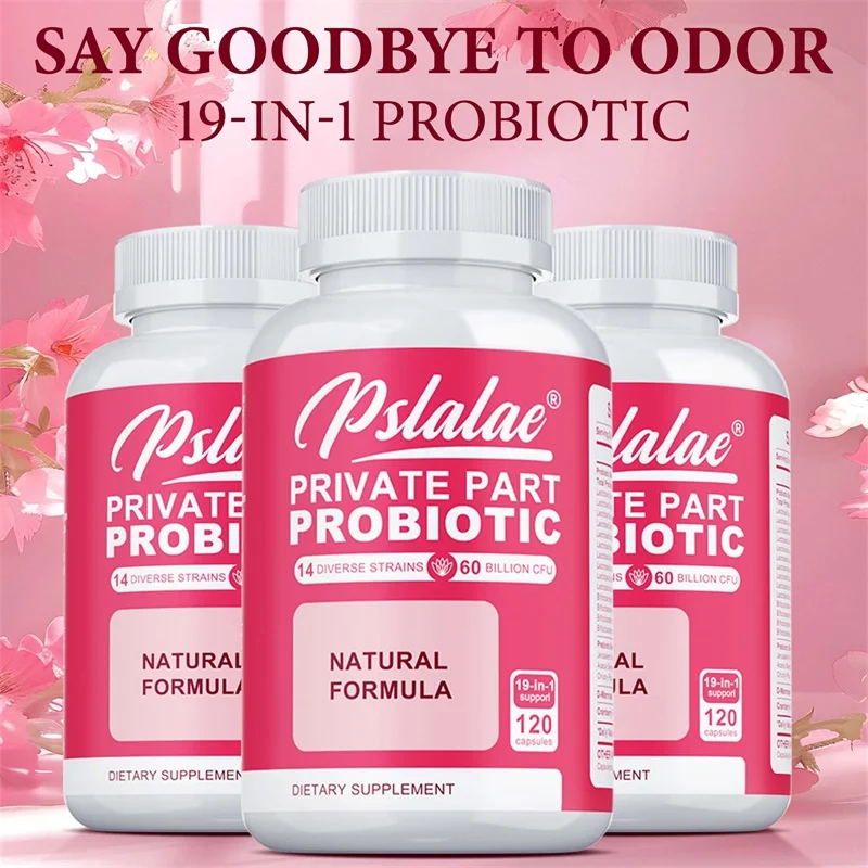 

Private Parts Probiotics - Promotes Healthy Vaginal, Balances PH Levels, Enhances Immunity, and Inhibits Harmful Bacteria