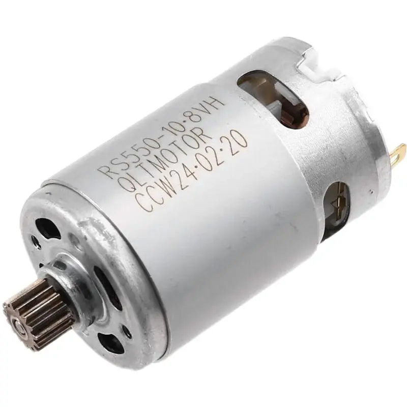 RABIT AS59~ 15 Teeth DC Motor 10.8V For GSR 1080-2-Li TSR1080-2-LI /GSR1200-2-LI /GSR1080-2-LI Cordless Drill Driver Parts