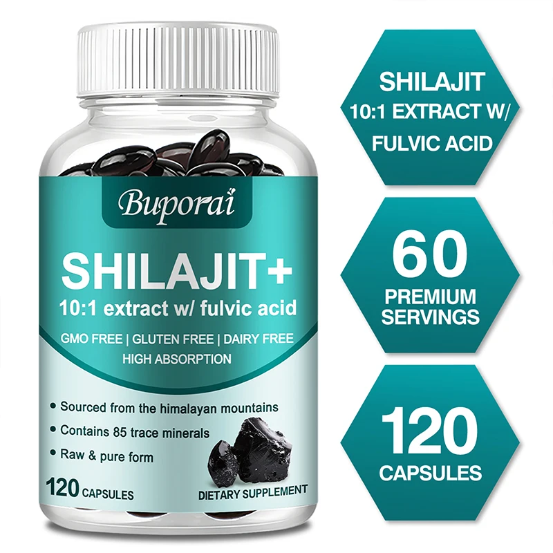 Shilajit - High Potency for Energy Boost & Immune Support, Focus Healthy Care