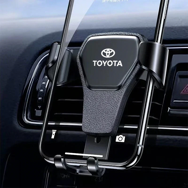 

Держатель для телефона в автомобиль на воздуховод (клипса) для Toyota 2026: Crown, Corolla, Yaris, Aygo, Prius (новинка, хит продаж)