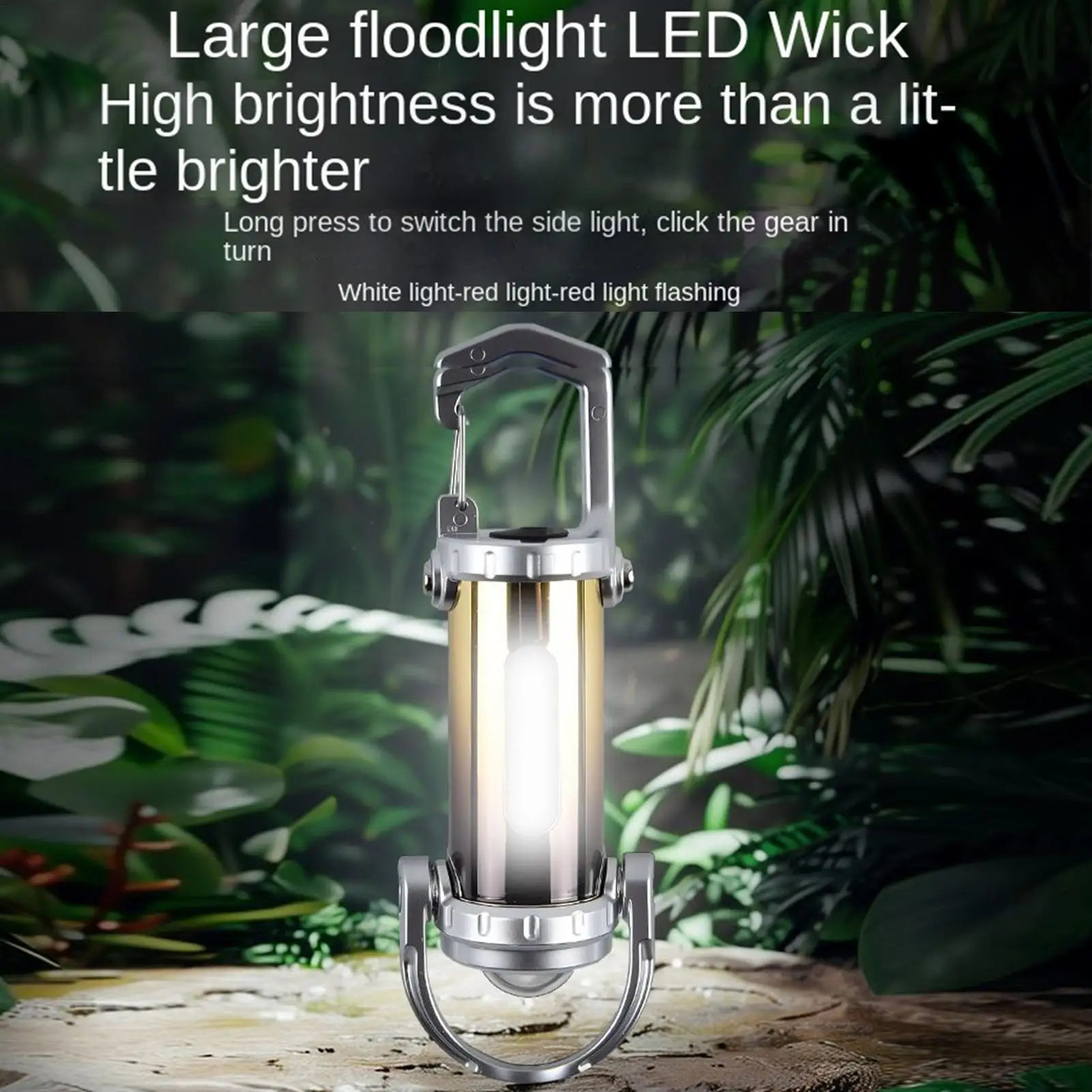 

LED Rechargeable Portable Flashlight Keychain Flashlight Compact Keyring Lights for Men Women Outdoor Camping Hiking Night