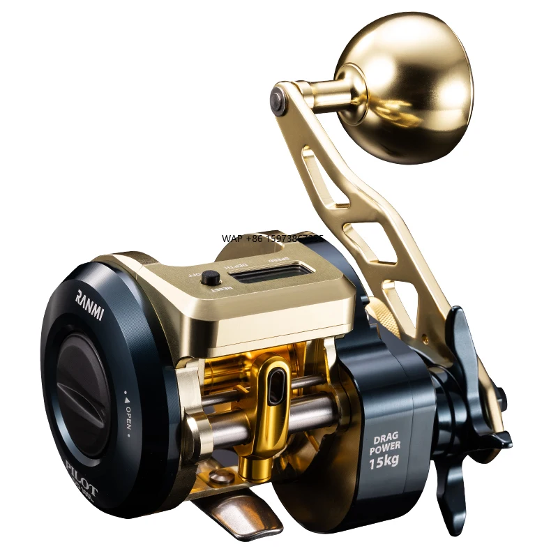 

High Precision Backlight LED Digital Trolling Reel for Saltwater Fishing