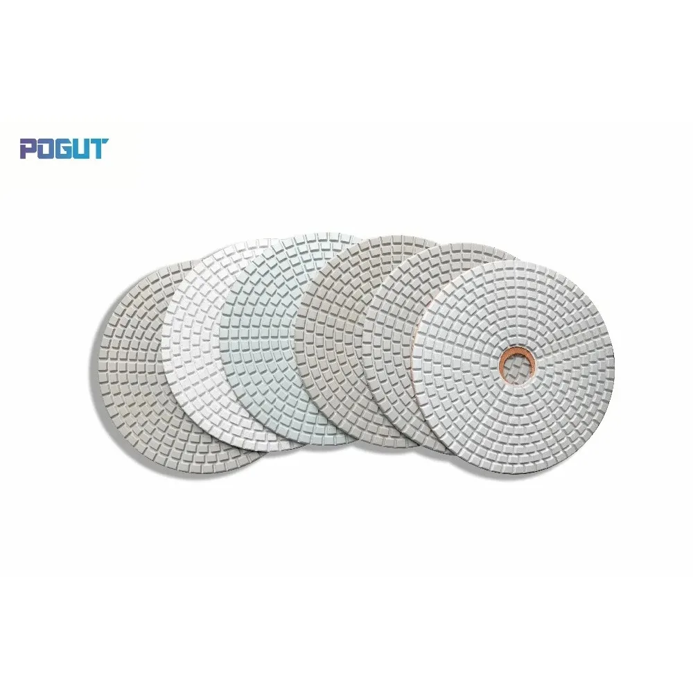 

Diamond Polishing Pads Disc Sander Pad 200mm, 8'' Wet Polishing Pad Granite Stone Marble Tile Concrete Polishing