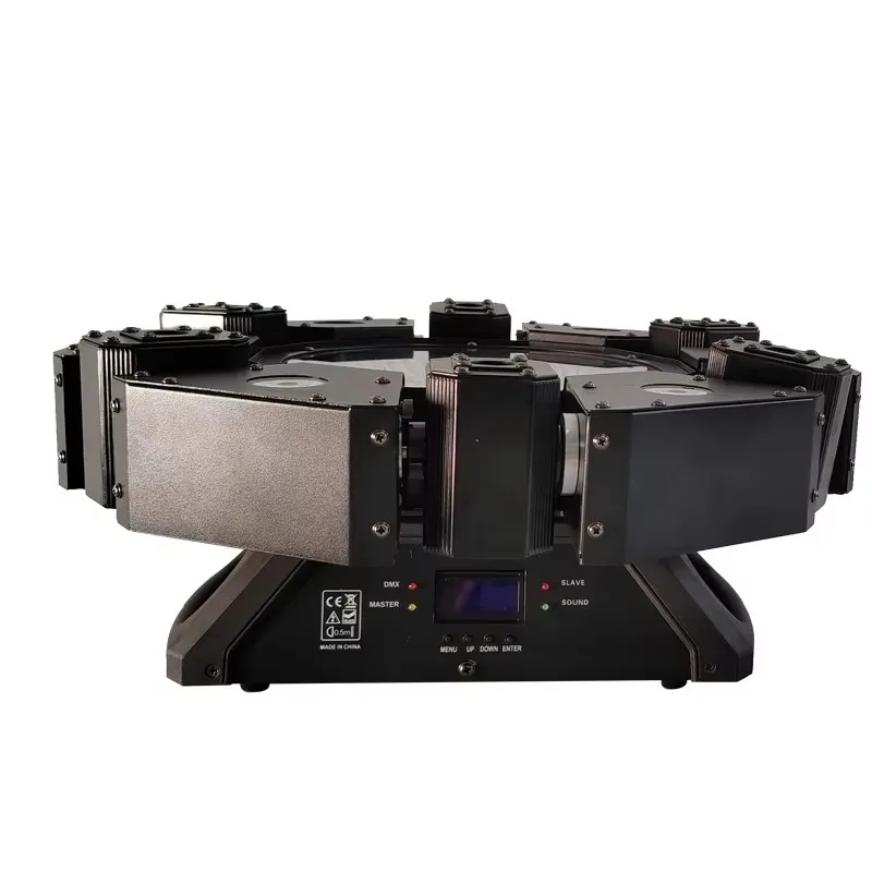 BOTAI Professional Stage Moving Head Light 6x500mW RGB Laser 6x5W Warm White LED 325LEDs Strobe DMX512 Control for KTV Warehouse