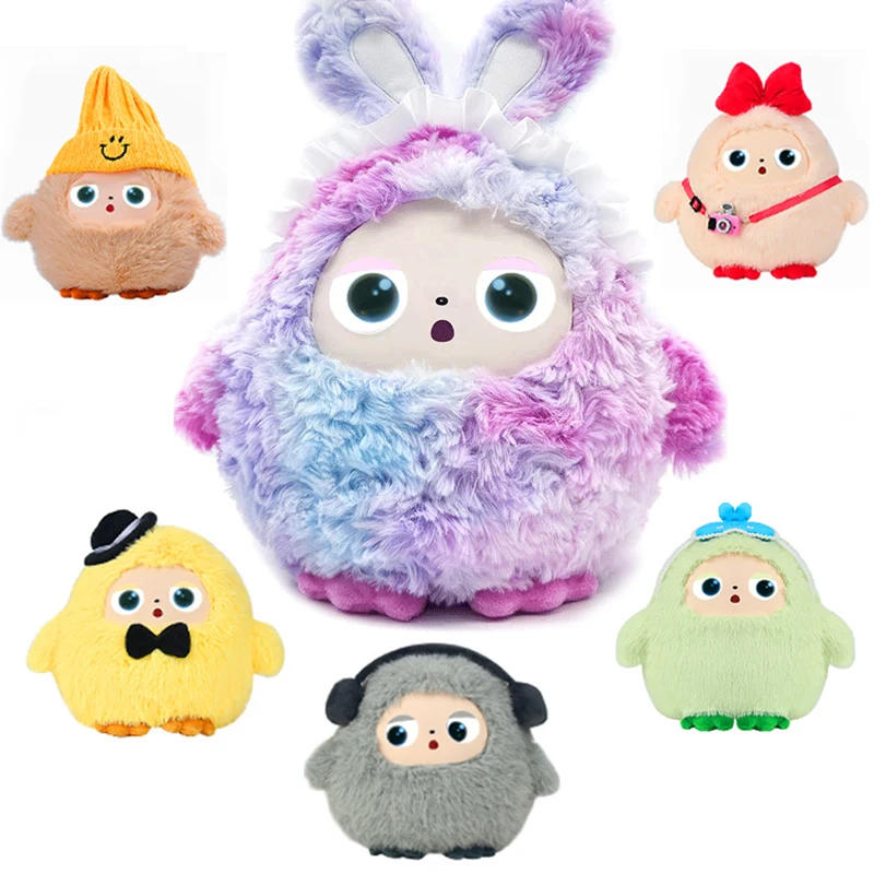 

Edu-Toy Robot AI Intelligent Interactive Plush Toy Early Education Companion for Kids Stress Relief Doll Gift