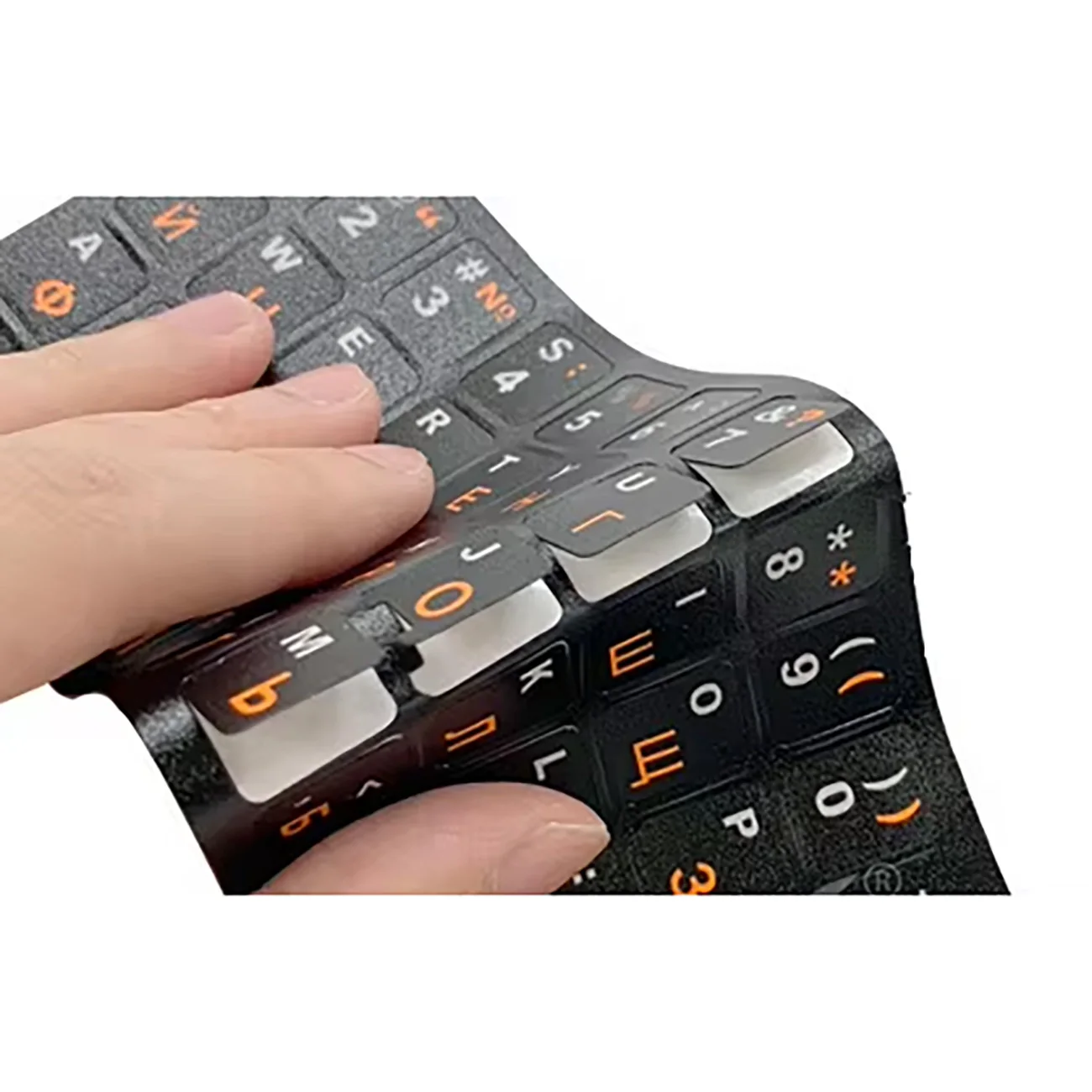 Computer Keyboard Keycap Sticker Spanish Italian Turkish Hebrew Thai Korean German Arabic French Portuguese US Russian Japanese