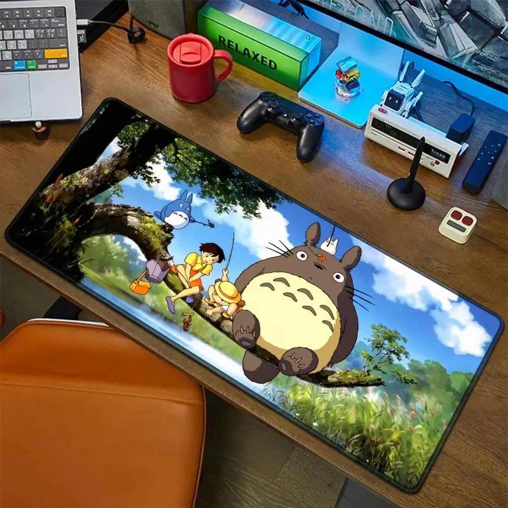 

M-My N-Neighbor T-Totoro Mouse Pad Rubber Mat Laptop Xxl Mousepad Notebook Gamer Computer Table Gaming Accessories