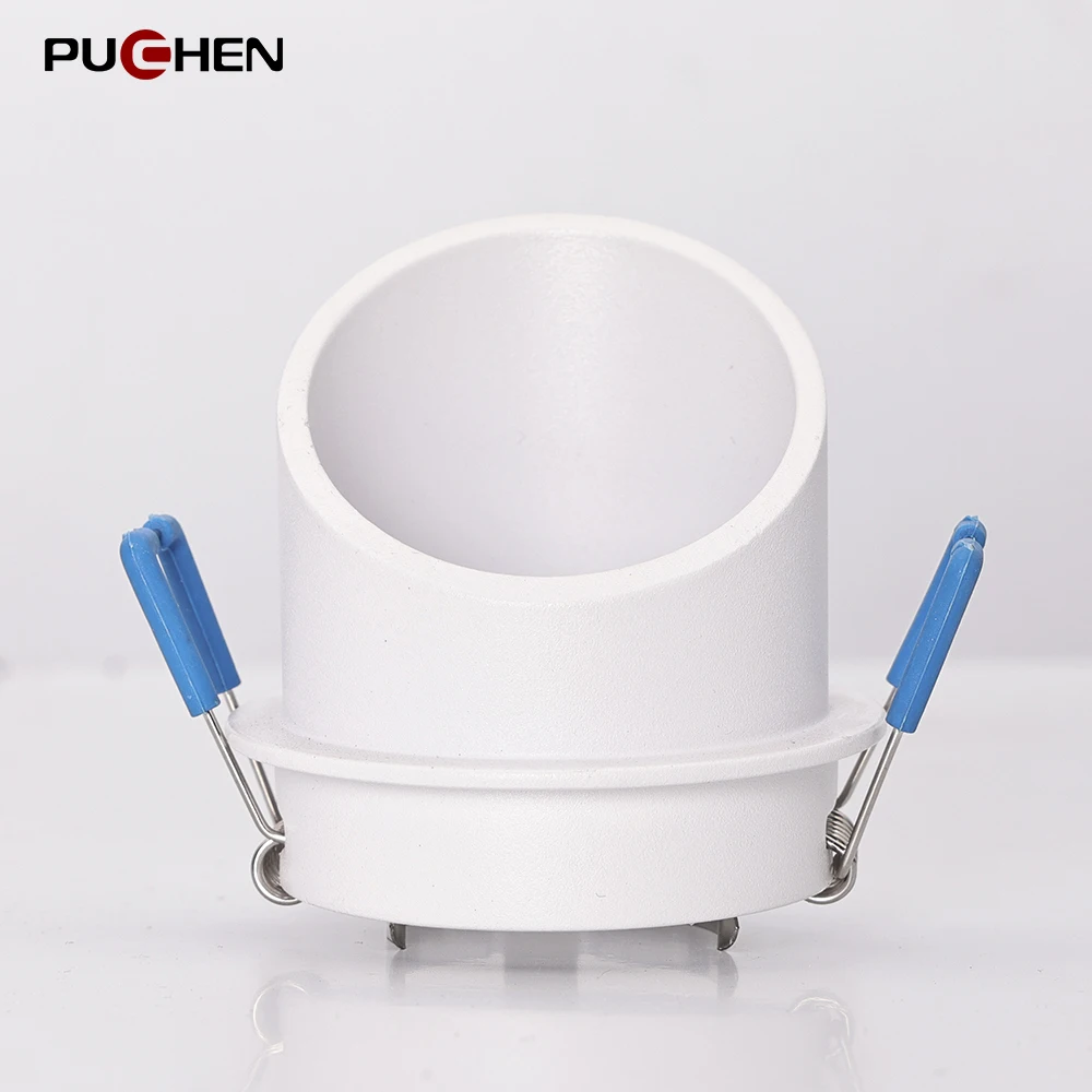 

Puchen Patent Aluminum Gu10 inclined LED Downlight Surface Mounted Home Decorative Lamp For Study Bedroom Indoor Spot Light