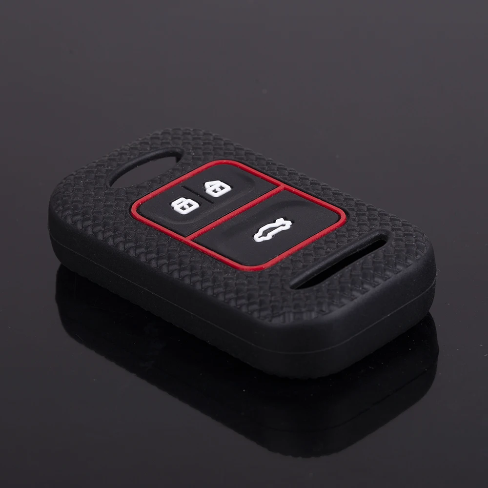 3 Buttons Silicone Car Key Case For  Chery Tiggo 8 7 5X 2019 2020 Smart Keyless Remote Fob Protect Case