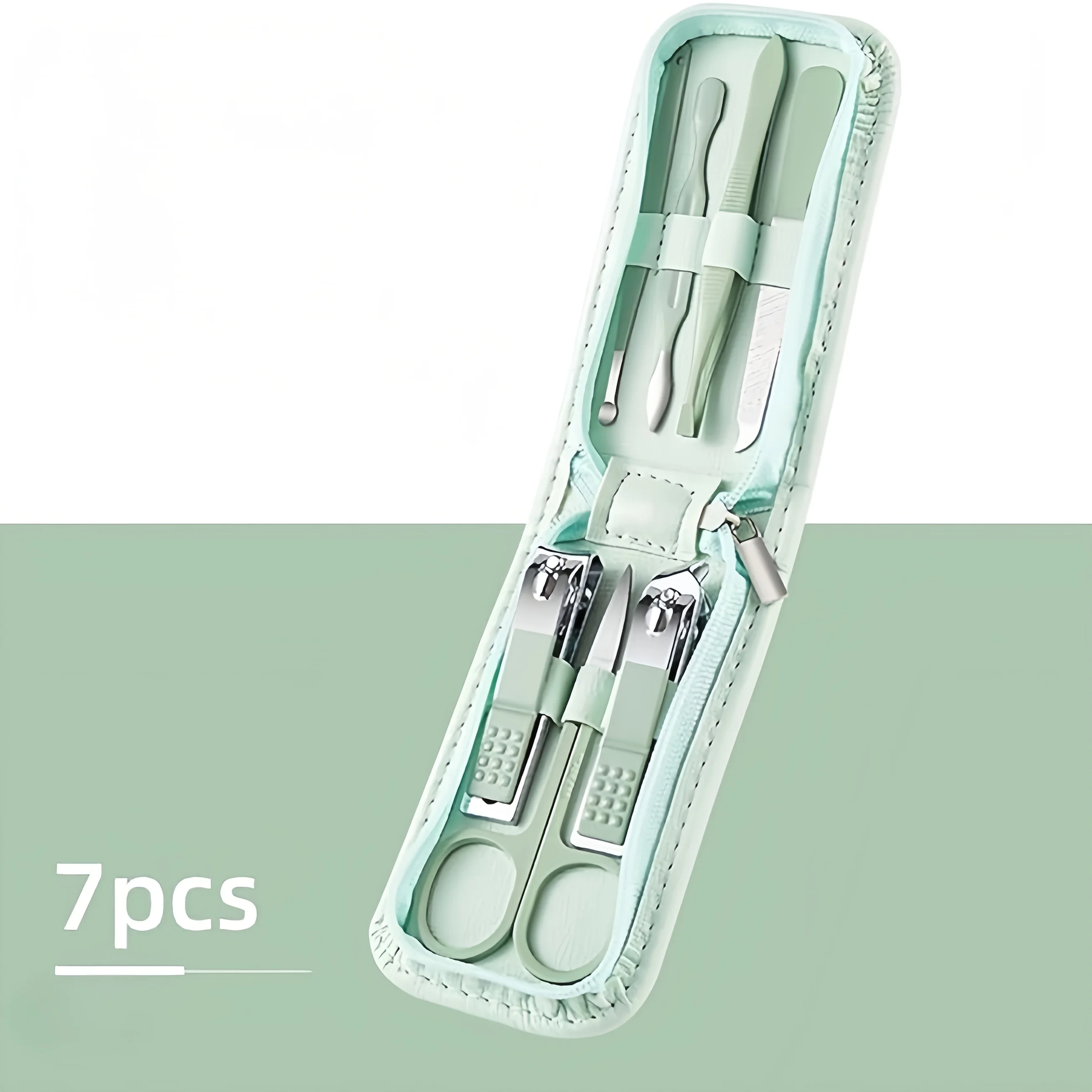 مجموعة أدوات مانيكير متعددة الوظائف من الفولاذ المقاوم للصدأ مكونة من 35 قطعة مع مشابك أظافر وأدوات باديكير وهدايا أدوات الحواجب #6