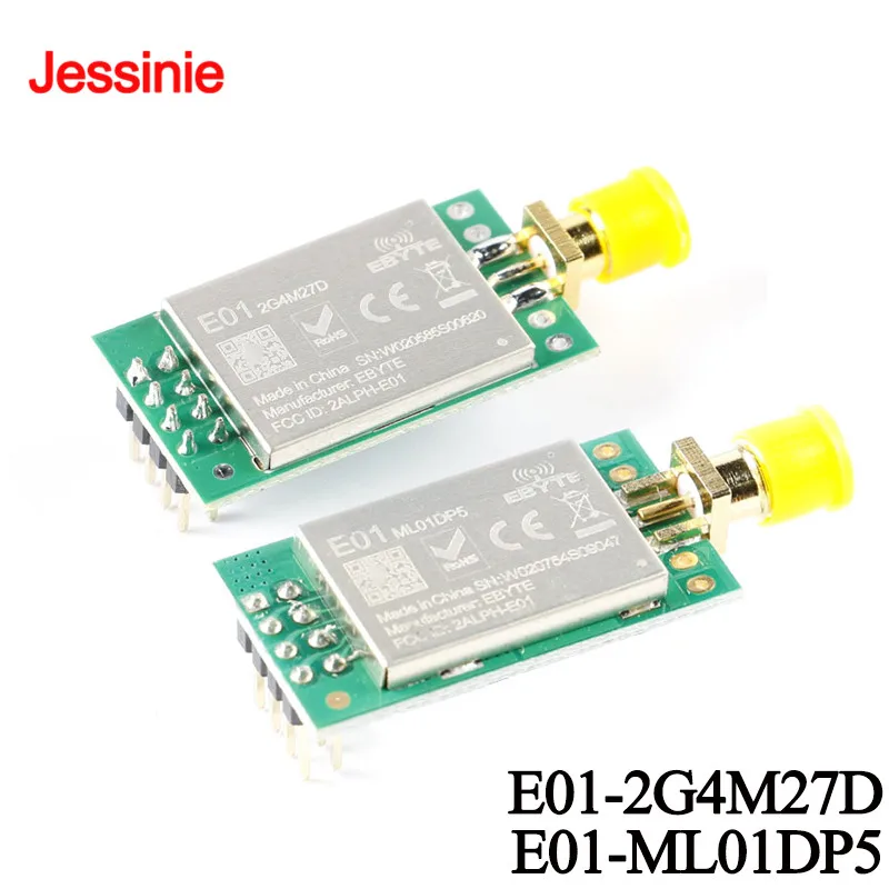 E01-2G4M27D E01-ML01DP5 nRF24L01P nRF24L01 PA LNA Long Range 2.4GHz SPI DIP IoT Wifi Wireless Module