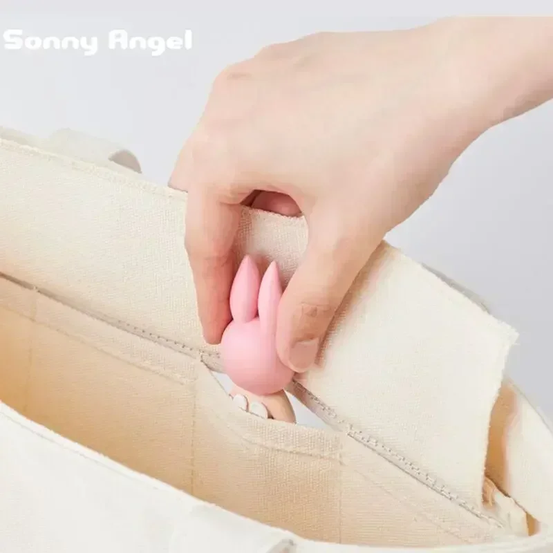 Sonny Angel 2024 nueva lona transparente pantalla Multi cantidad muñeca decoración bolsa de almacenamiento bolsa de archivo bolsa de almacenamiento para cuaderno regalo